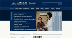 Desktop Screenshot of americanmedicalaf.com